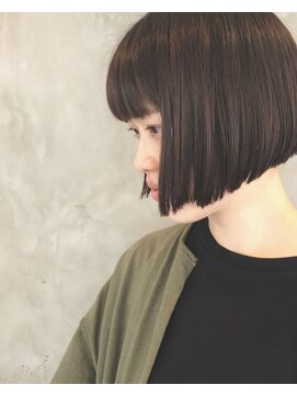 ヘルベチカ・ヘア(Helvetica hair) [helvetica hair] simple bob