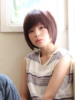 エミル 国分寺(emile)&nbsp;ジグザグバングのカジュアル切りっぱなしショート【国分寺】