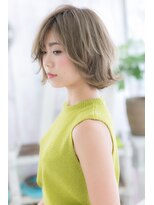 ラフ＆セクシー★外ハネ無造作ミディb
