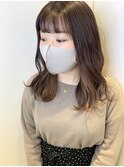 イルミナ インナーカラー ベージュ パープル