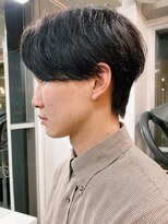 バイフィフス 原宿/表参道(by fifth)&nbsp;ニュアンスパーマセンターパートツーブロックスパイラルパーマ