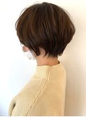 大人ショート/前下り/ゆるウェーブ