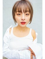 クラン(clan)&nbsp;#ショコラベージュ#ボブウルフカール#ベビーバング