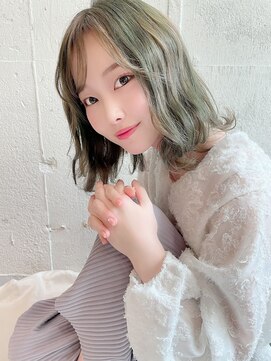 エイト 福岡天神店(EIGHT fukuoka) 【EIGHT福岡　5月　片山智裕】ヨシン巻きオリーブグレージュ