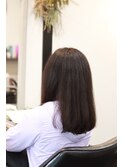 レディースのセミロングスタイル