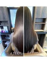 アールサロンプラスキャスパ 自由が丘(Rrsalon+CASPA)&nbsp;【髪質改善】水素の力で髪の水分量をUP！【Rr salon自由が丘】
