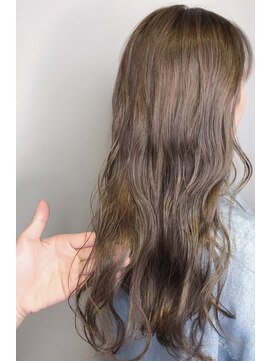 フロート 小阪店(float) ショコラベージュ_マロンベージュ Aラインボブ かきあげ