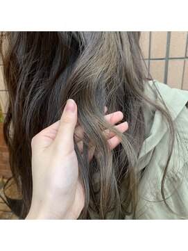 ムーン(moon) #くびれヘア #ビタミンカラー #着物ヘア #メルティカラー