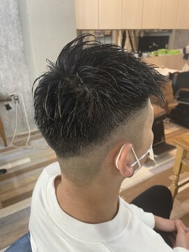 ヘアーズ ベリー 豊津店(hairs BERRY) #フェード