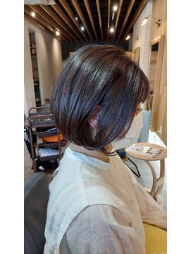 キレイコムデュース(Deuce) 前下がりボブ