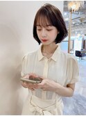 韓国レイヤータンバルボブ
