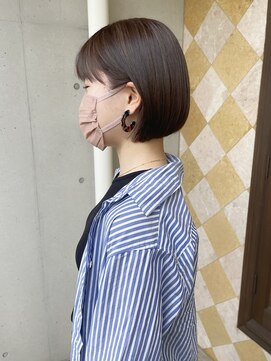 アルディ ユーカリが丘店(HARDI) 【星野】くすみベージュ×ミニボブ☆