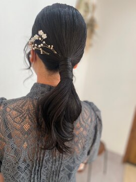 ロニ(Roni) お呼ばれヘア