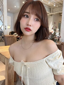 ロンドアリシア 金山(Lond Alexia) ダブルカラー/レイヤーカット/髪質改善/ボブ/韓国風/縮毛矯正