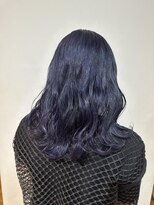 アビーヘア 市川店(abie hair) ブルーパープル / ダークトーン / 艶髪