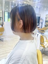 モリオ フロム ロンドン 成増店 【morio成増 セリザワ】ミニボブ ショート インナーカラー