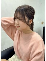 アリスバイアフロート 自由が丘(ALICe by AFLOAT)&nbsp;顔まわりカット／おくれ毛カット