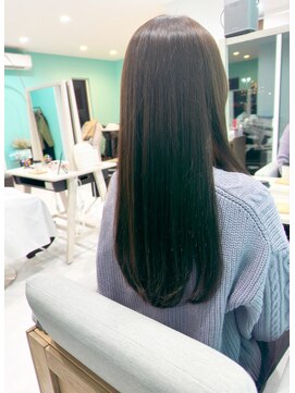 ユーフォリア(Euphoria.) 大人可愛いグレージュカラー×ロングスタイル