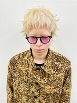 レコ 渋谷(LECO)&nbsp;メンズベリーショート×ホワイトベージュ