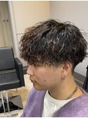 新潟メンズパーマ 新潟波巻き 新潟波巻きスパイラル