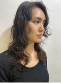 ロングパーマ/20代/30代/40代