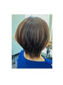 ウルフボブ/大人ボブ/レイヤーボブ/30代40代50代