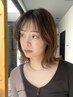 平日14時以降限定!カット+ケアカラー+オージュアトリートメント18200→14900
