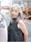 【えがお美容室 奈良店】グレイヘアにしたい方☆スイッチカラー