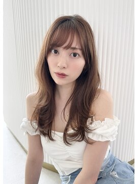 レミエ ダイカンヤマ(lemiie) 柔らかな動きのハイレイヤーカット☆レイヤーロング