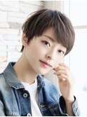 黒髪でも大人かっこいいベリーショートヘア