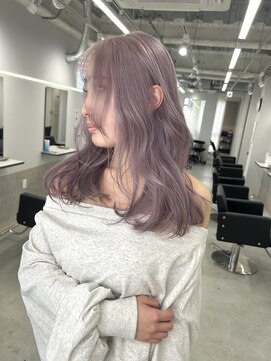 ジゼル(GiseL) ピンクカラー　ダブルカラー　エクステ