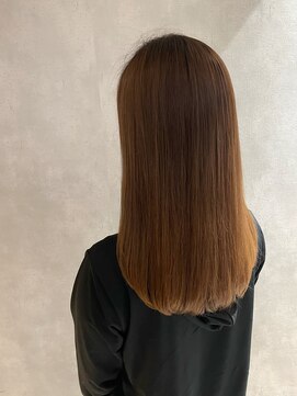 アイディール(:ideal) 酸性ストレートで扱いやすいサラツヤ髪に☆