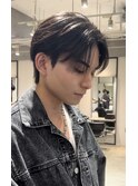 綿貫◎山田涼介風シースルーセンターパート/ダウンパーマ/柏
