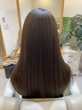 ヘアコレクション アンジュ(Hair collection Unge) ＜髪質改善＞高濃度水素カラーマット系ベージュカラー