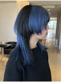 ウルフカット/デザインカラー【大船駅】太良坊航