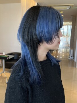 フェイス 大船(FACE) ウルフカット/デザインカラー【大船駅】太良坊航