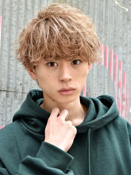 オーシャントーキョーオーバー 渋谷(OCEAN TOKYO OVER) メンズ波巻きツイスパニュアンススパイラルスパイキーショート