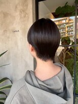 ラーサ(LaHzA) 大人ボブミニボブショートボブレイヤーボブ前下がりショートボブ