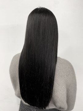 アルメリア 池袋(Arumeria) 艶髪ダメージレス酸性ストレート髪質改善ブルーブラック