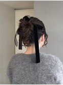 お団子hair