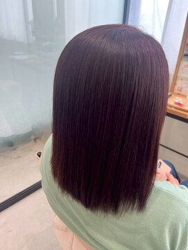 ファムバイアヴァンス(Femme by AVANCE.) ボルドーブラウンミディアプリコットオレンジ