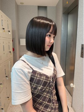 天神美容室 【本松美咲】ボブカット