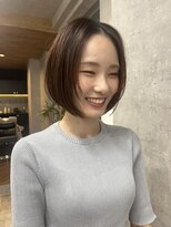 サクラ 岐阜(SAKURA)&nbsp;顔まわりレイヤー　ショートボブ　髪質改善