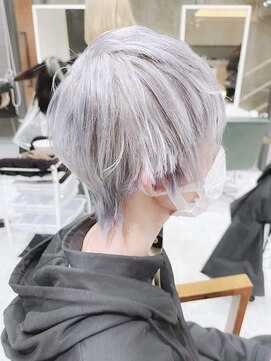 デイズ(days) マッシュウルフ ハイトーンカラー シルバー