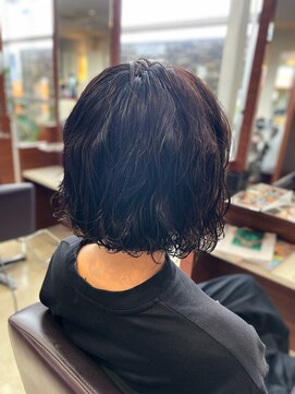 セルボーン ボブ/パーマ/ゆるふわ/ナチュラル/