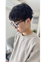 ラブレス(LOVELESS)&nbsp;メンズシャドウパーマ