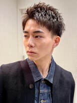 ファルベ(Farbe)&nbsp;フェザーパーマ/サーフカール/刈り上げセンターパート/波巻き