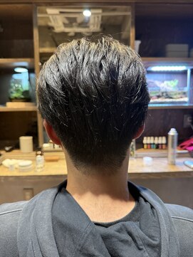 メンズココ 日本橋店(MENS COCO) センターパート　ニュアンスパーマ