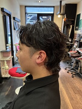 リトルクイニー(LittleQueenie) メンズ・ニュアンスパーマ