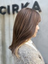 シルカ(CIRKA) インナーカラー レイヤー 【髪質改善】【縮毛矯正】【白髪染め